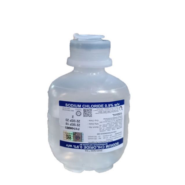 Solution saline 0,9% - 118 ml